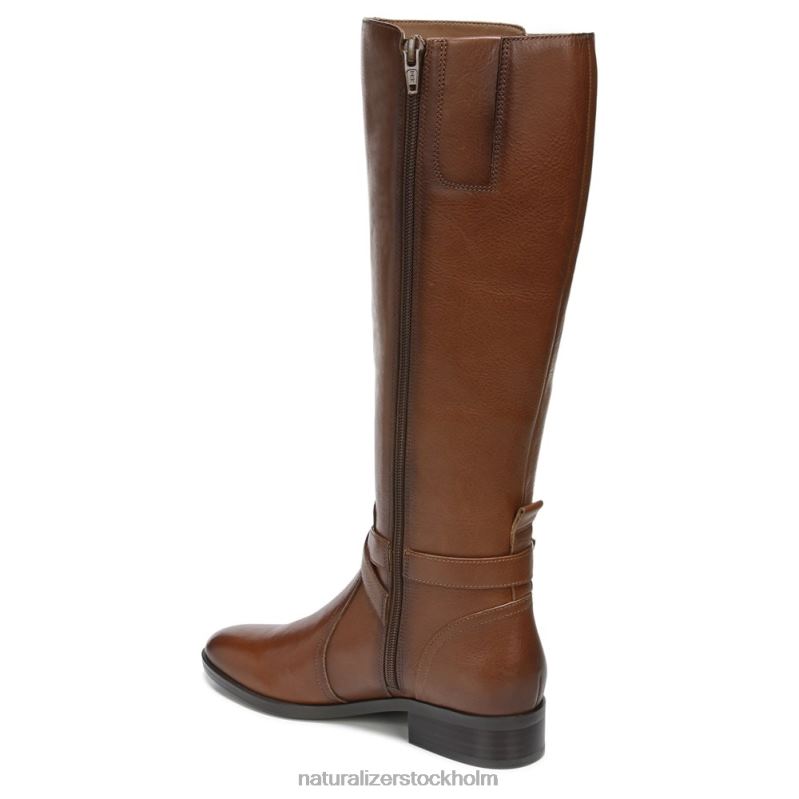 rena bred kalv ridstövel ciderspice läder 444DB254 stövlar | Naturalizer kvinnor
