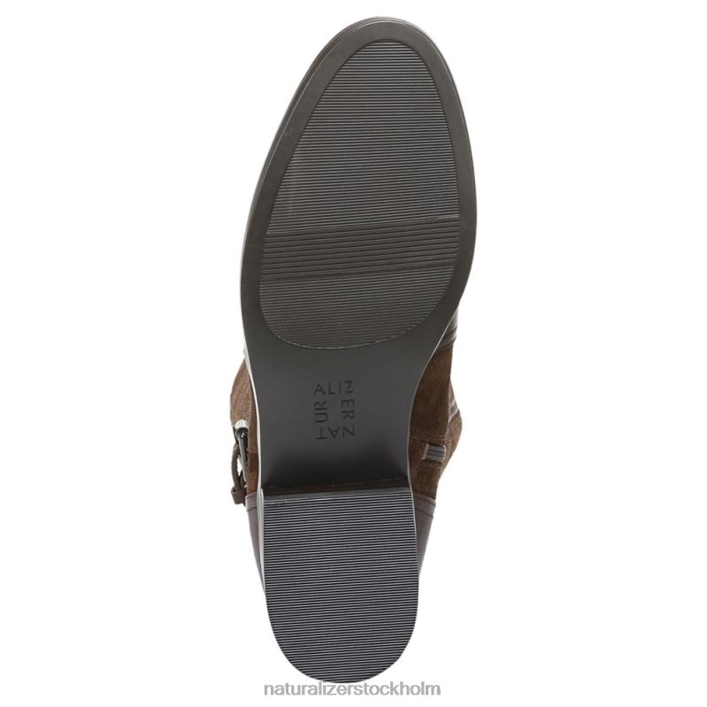 rena ridstövel chokladkaka läder 444DB252 stövlar | Naturalizer kvinnor