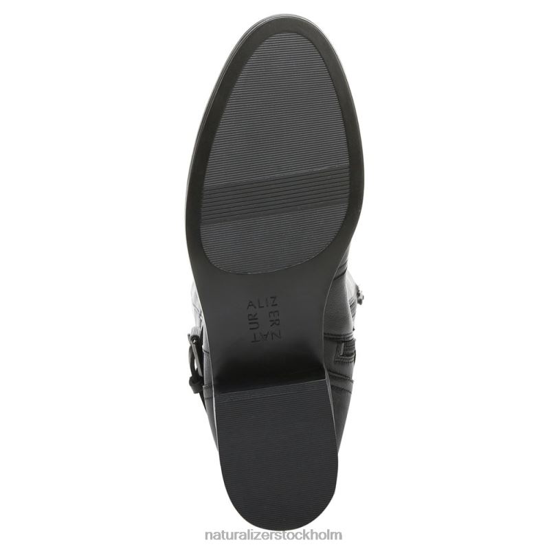 rena ridstövel svart läder 444DB250 stövlar | Naturalizer kvinnor