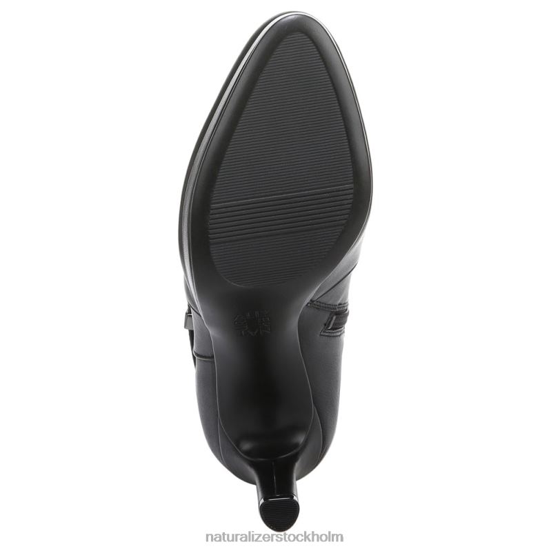 taelynn bred vadknähög stövel svart läder 444DB642 stövlar | Naturalizer kvinnor