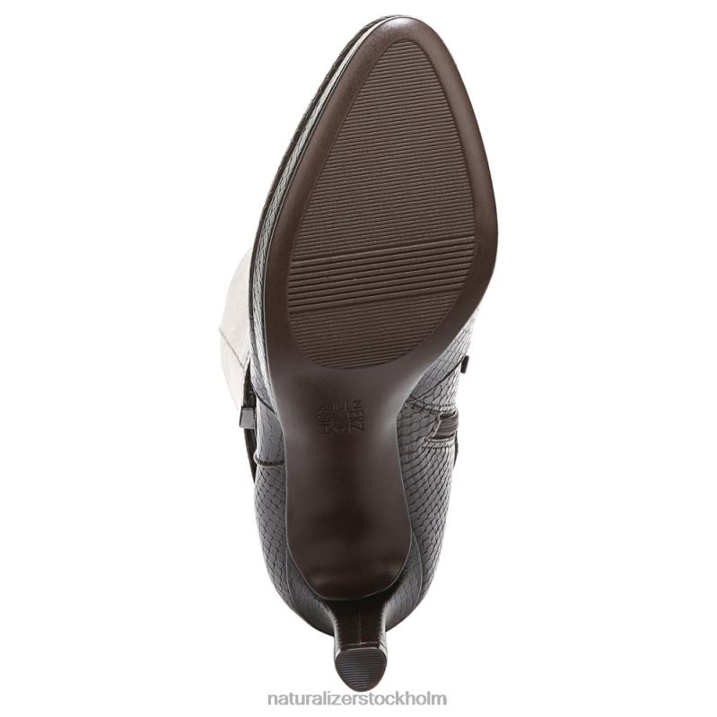 taelynn knähög stövel skogsbrunt ormläder 444DB649 stövlar | Naturalizer kvinnor