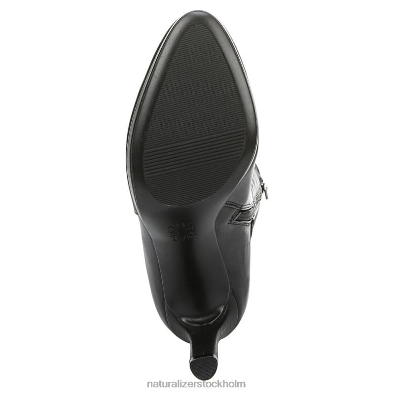 tai knähög klänning boot svart läder 444DB675 stövlar | Naturalizer kvinnor