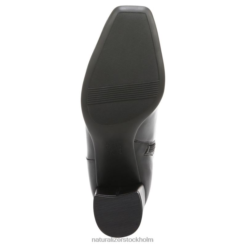 waylon bred vadknähög stövel svart texturerad syntet 444DB600 stövlar | Naturalizer kvinnor