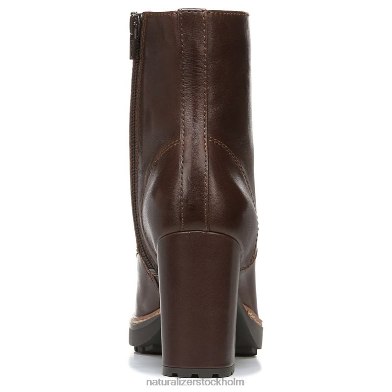 callie bootie chokladkaka läder 444DB237 stövlar | Naturalizer kvinnor