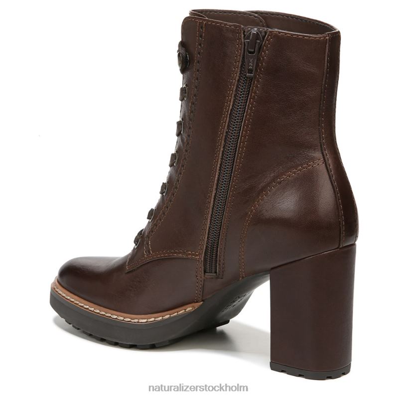 callie bootie chokladkaka läder 444DB237 stövlar | Naturalizer kvinnor