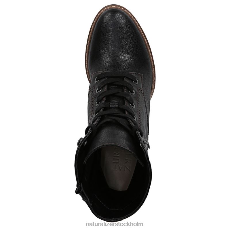 callie bootie svart läder 444DB236 stövlar | Naturalizer kvinnor