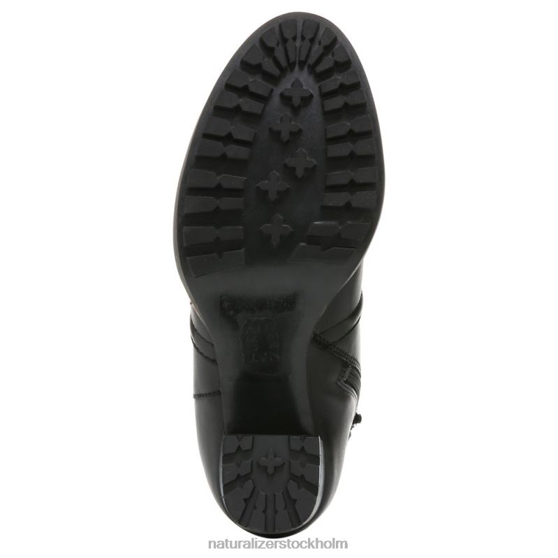 catie bootie svart läder 444DB665 stövlar | Naturalizer kvinnor
