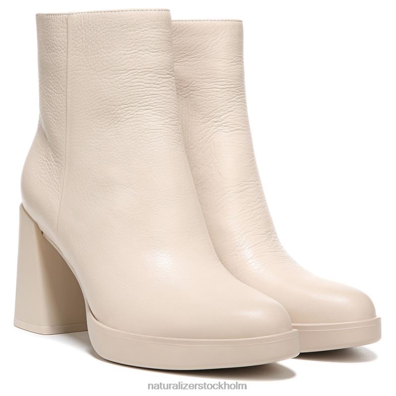 gen n nå bootie porslin beige läder 444DB646 stövlar | Naturalizer kvinnor