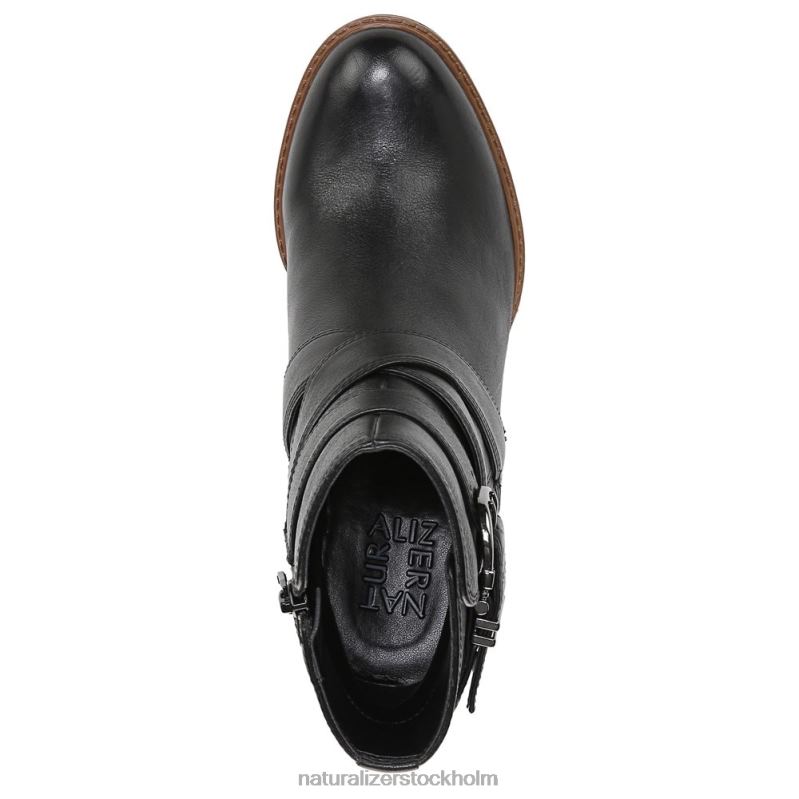 lyra stövel svart läder 444DB656 stövlar | Naturalizer kvinnor