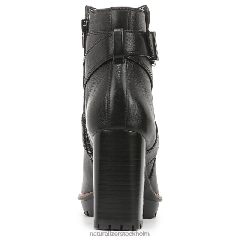lyra stövel svart läder 444DB656 stövlar | Naturalizer kvinnor