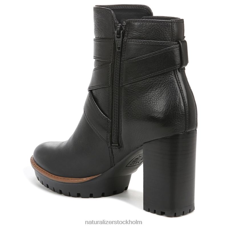 lyra stövel svart läder 444DB656 stövlar | Naturalizer kvinnor