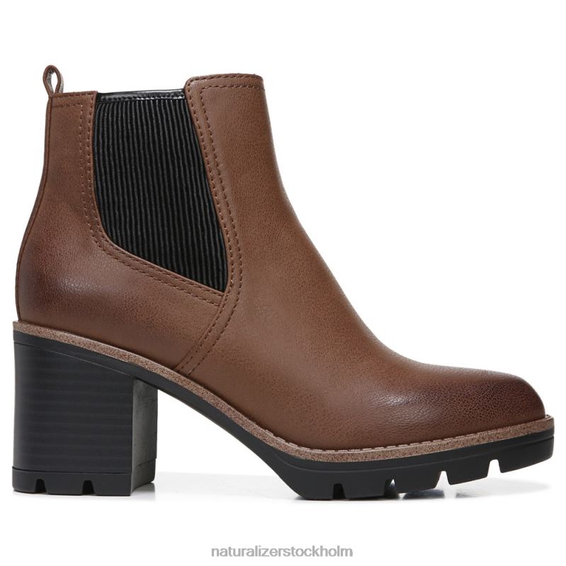 madalynn gore bootie brun slät syntet 444DB594 stövlar | Naturalizer kvinnor