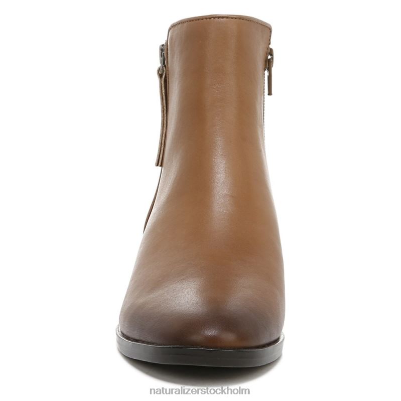 robyn bootie engelskt tebrunt läder 444DB658 stövlar | Naturalizer kvinnor