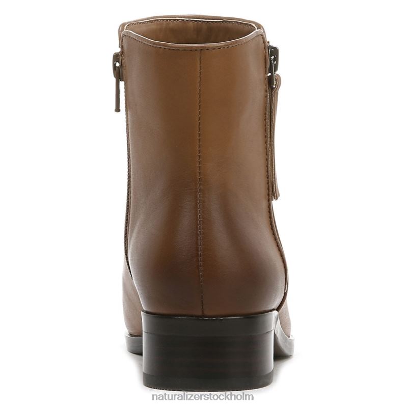 robyn bootie engelskt tebrunt läder 444DB658 stövlar | Naturalizer kvinnor