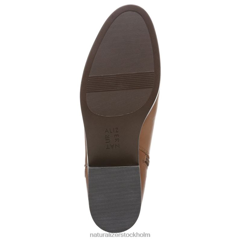 robyn bootie engelskt tebrunt läder 444DB658 stövlar | Naturalizer kvinnor