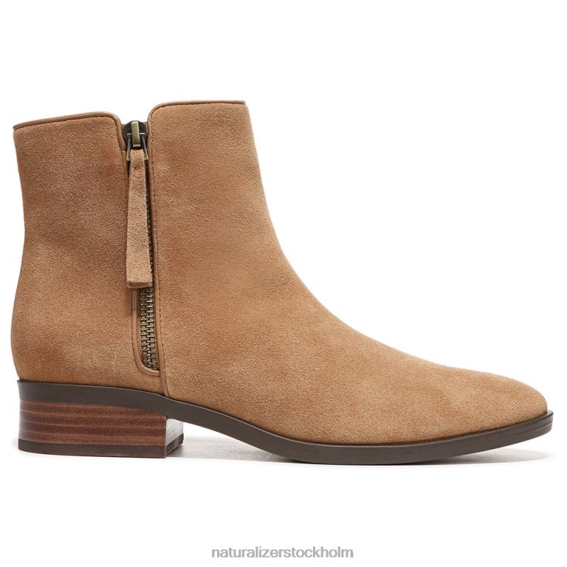 robyn bootie gyllene karamellmocka 444DB659 stövlar | Naturalizer kvinnor