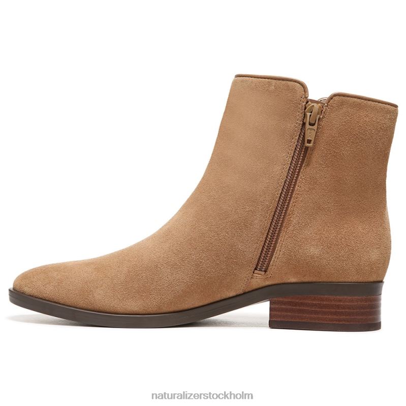 robyn bootie gyllene karamellmocka 444DB659 stövlar | Naturalizer kvinnor