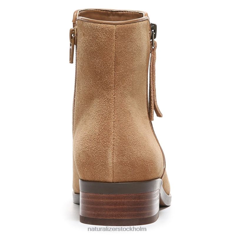 robyn bootie gyllene karamellmocka 444DB659 stövlar | Naturalizer kvinnor