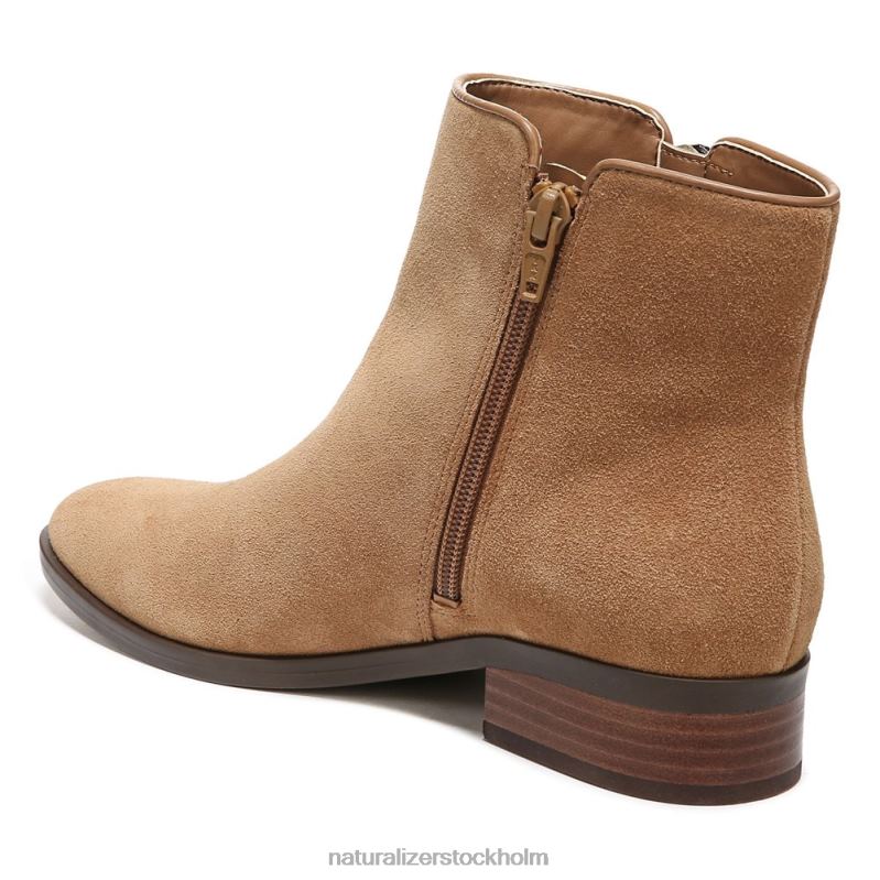 robyn bootie gyllene karamellmocka 444DB659 stövlar | Naturalizer kvinnor