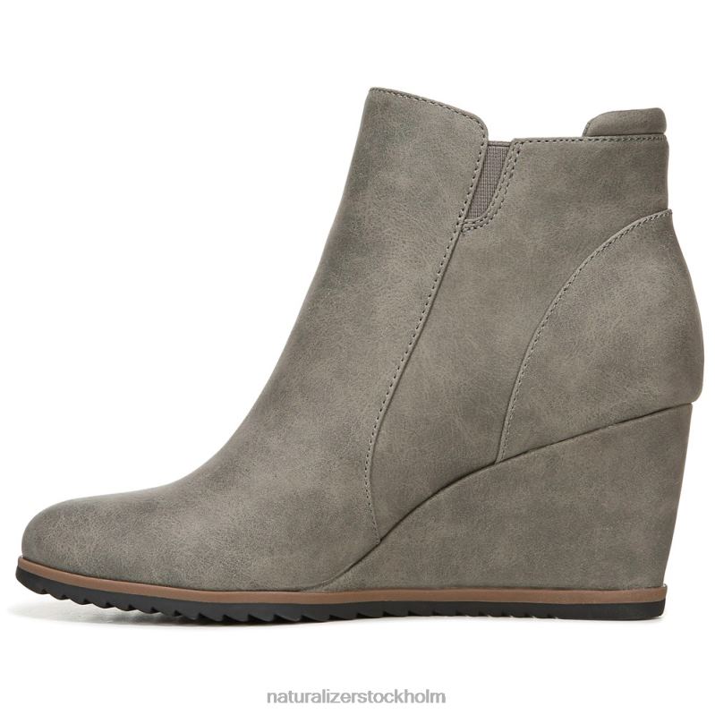 soul haley wedge bootie grå syntet 444DB282 stövlar | Naturalizer kvinnor