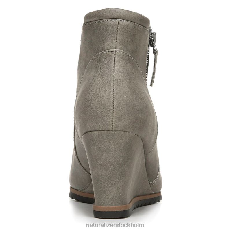 soul haley wedge bootie grå syntet 444DB282 stövlar | Naturalizer kvinnor