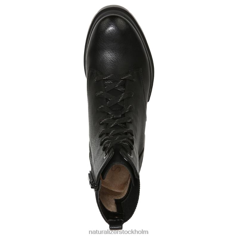 soul ozzy combat boot svart slät syntet 444DB693 stövlar | Naturalizer kvinnor