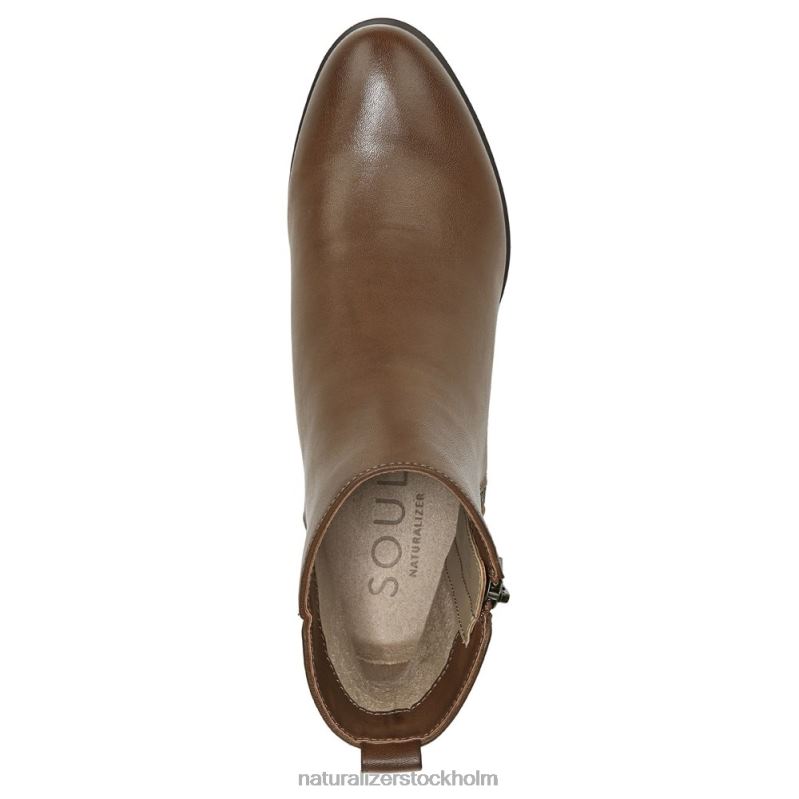 soul richy zip bootie bananbröd syntetiskt 444DB605 stövlar | Naturalizer kvinnor