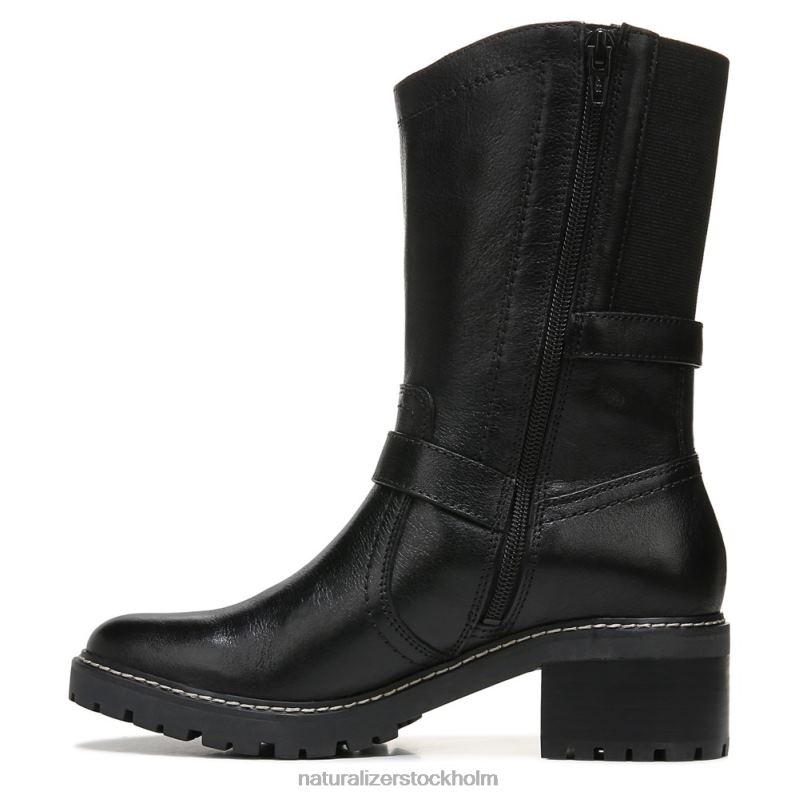 talon bootie svart läder 444DB685 stövlar | Naturalizer kvinnor