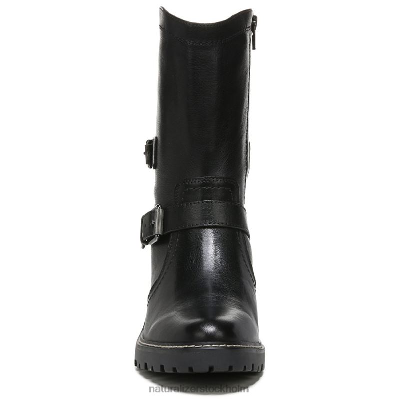 talon bootie svart läder 444DB685 stövlar | Naturalizer kvinnor