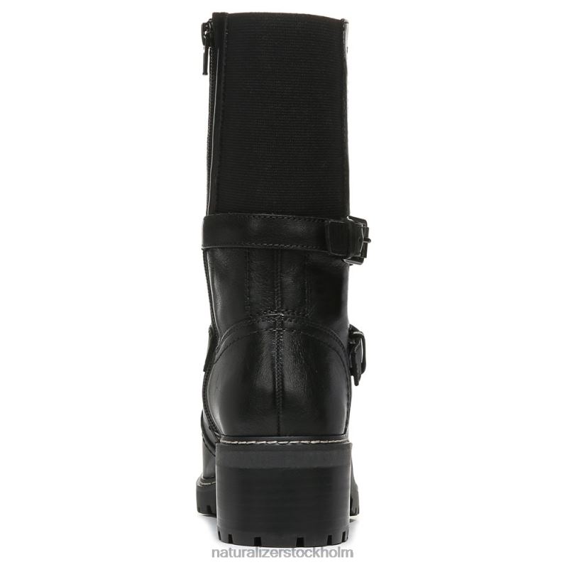 talon bootie svart läder 444DB685 stövlar | Naturalizer kvinnor