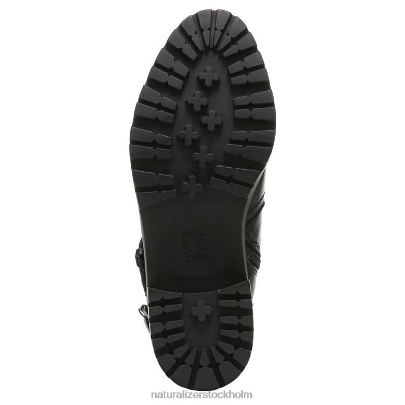 talon bootie svart läder 444DB685 stövlar | Naturalizer kvinnor