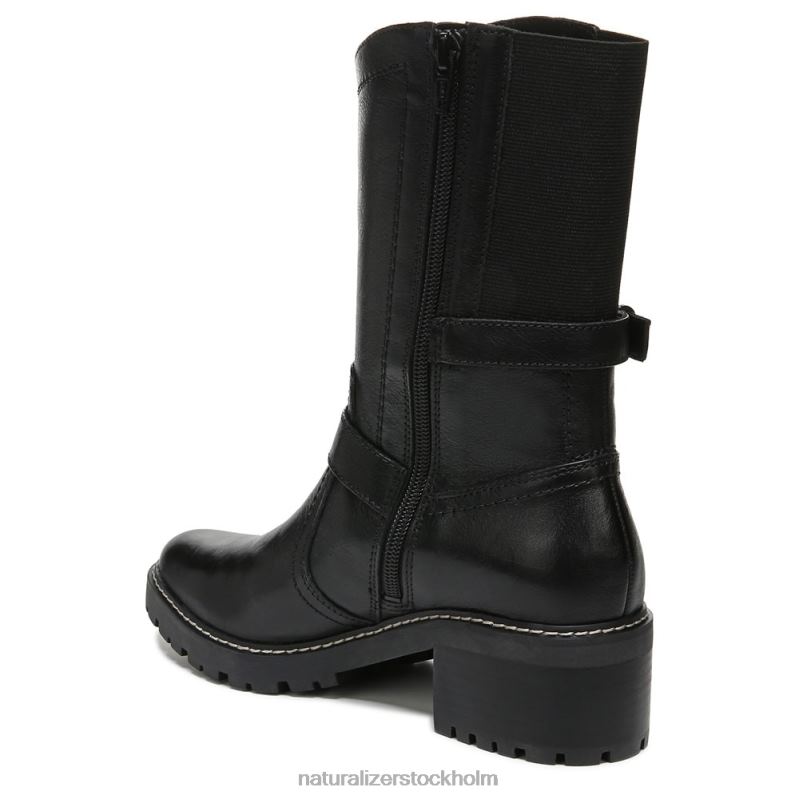 talon bootie svart läder 444DB685 stövlar | Naturalizer kvinnor