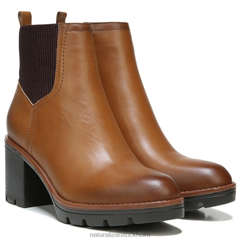 verney vattentät stövel ciderspice läder 444DB270 stövlar | Naturalizer kvinnor
